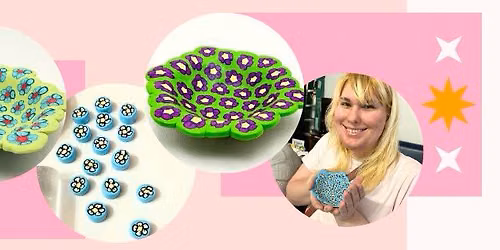 Polymer Clay Flower Bowls! with Fresh Squeezed Studio