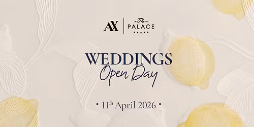 Weddings Open Day 2026