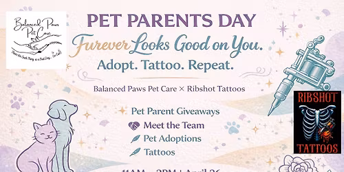 Pet Parents Day: Adopt.Tattoo.Repeat.
