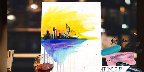 Portsmouth Paint \u2018n\u2019 Sip - \u201cPortsmouth Skyline\u201d