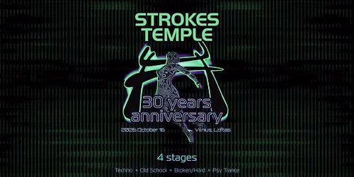 STROKES TEMPLE 30 years anniversary