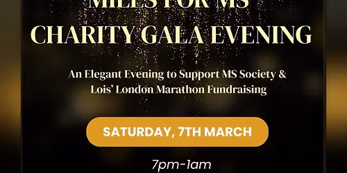 Miles for MS Charity Gala Evening