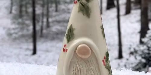 All Ages: Clay Winter Gnome CALL TO REGISTER