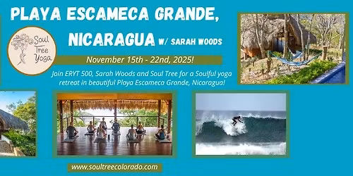  Playa Escameca Grande, Nicaragua! with Sarah Woods 
