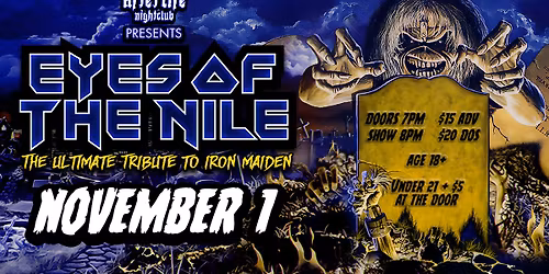 Eyes of the Nile [Iron Maiden Tribute] | Under Lokken Key [Dokken Tribute] - (Akron, OH)