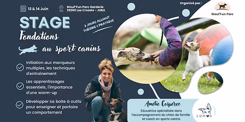 Stage - Fondation aux Sports Canin \ud83d\udc15