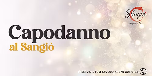 Capodanno \u2022 al Sangi\u00f2