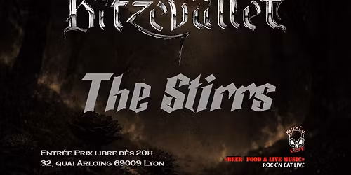 B\u00eftzeb\u00fcllet + The Stirrs au Rock n'Eat
