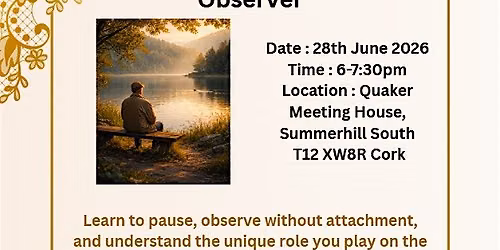 The Art of being a Calm Observer