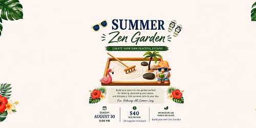 Summer Zen Garden