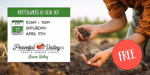 Fertilizers and Soil Amendments 101