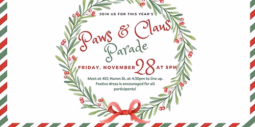 Paws & Claus Parade!