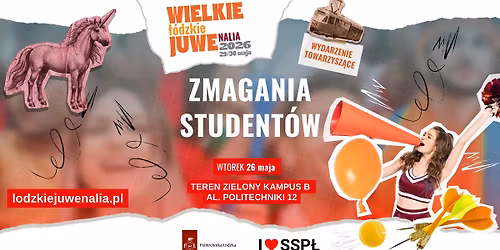 Zmagania Student\u00f3w - Tydzie\u0144 Juwenaliowy P\u0141 2026