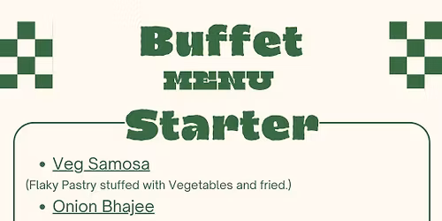 Saturday Night Buffet