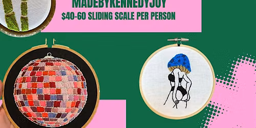 Intro to Embroidery