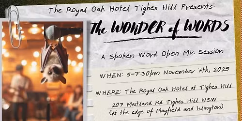 Spoken Word Open Mic