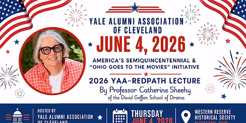 "Ohio Goes to the Movies" YAA-Redpath Lecture and Annual Meeting 2026