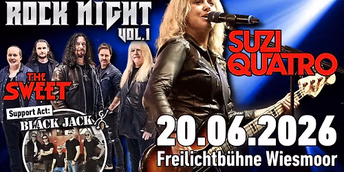 Classic Rock Night Vol. 1 - Suzi Quatro, The Sweet & Black Jack - 20.06.2026
