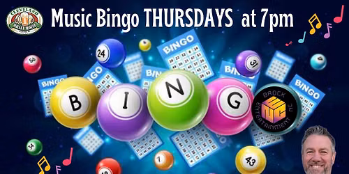 Music Bingo with CDH Clayton and Brock Entertainment