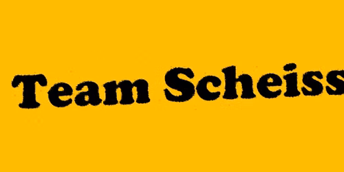 Team Scheisse in Wiesbaden