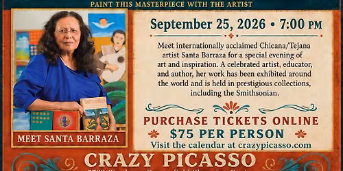 An evening with Santa Barraza 