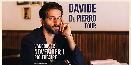 Davide de Pierro at the Rio Theatre