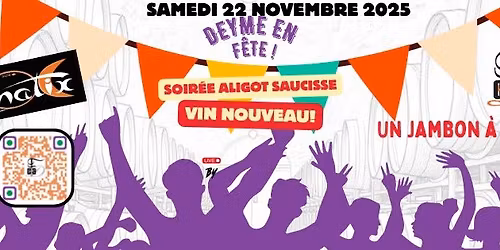 Soir\u00e9e Gourmande & Concert Live \u2013 Vin Nouveau 2025 \u00e0 Deyme