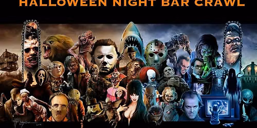 HALLOWEEN NIGHT BAR CRAWL