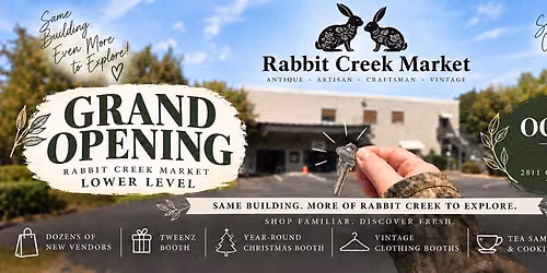 Rabbit Creek Market Lower Level Grand Opening
