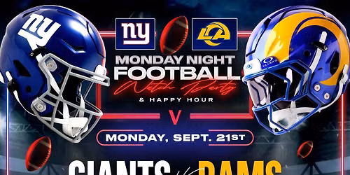 Monday Night Football at Visions 