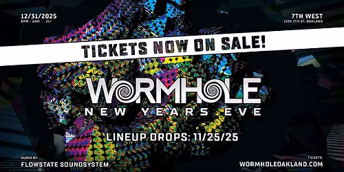 WORMHOLE NYE 2025