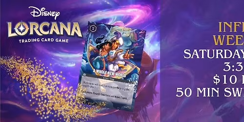 Disney Lorcana Infinity Weekend Constructed Event