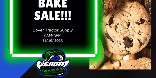 Venom Softball 14U Melisi: Bake Sale