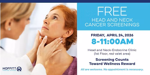 Free Head and Neck Cancer Screenings