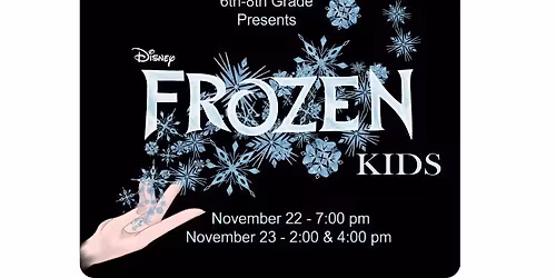 Frozen Kids presented by Edmonds Heights Performing Arts Emerging Artists