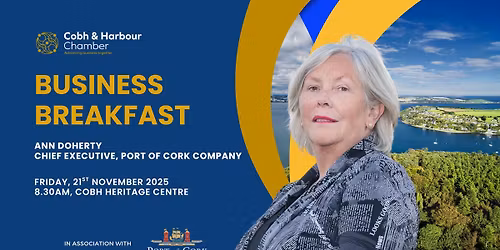 November Business Breakfast in association with Port of Cork