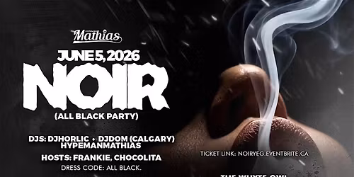 NOIR [ALL BLACK PARTY]