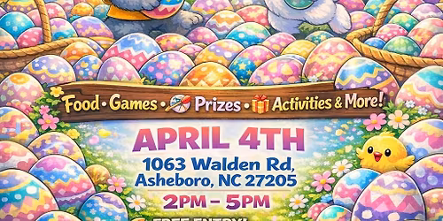 3rd Annual Easter Eggstravaganza 