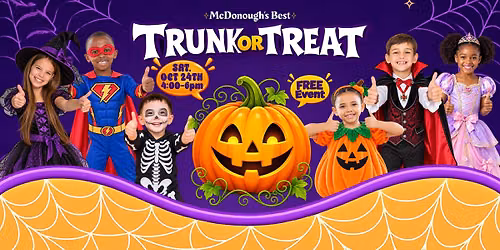 McDonough's BEST Trunk or Treat- Spaces Are Limited!