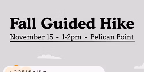 Fall Guided Hike