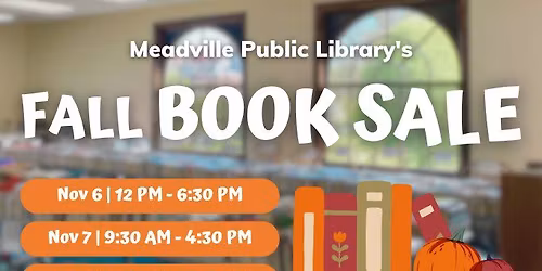 Fall Book Sale