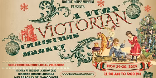 A Very Victorian Christmas Market 2025