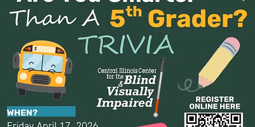 "Are You Smarter Than a 5th Grader?" Trivia Night