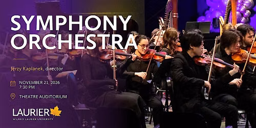 Laurier Symphony Orchestra Concert