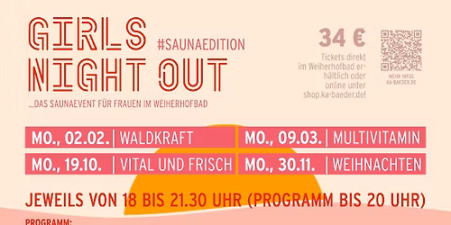 Girls Night Out #saunaedition | Weiherhofbad Durlach