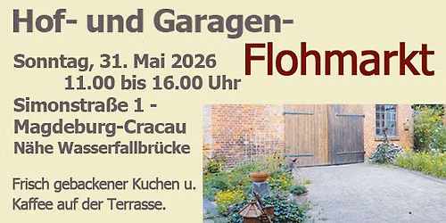Tr\u00f6delmarkt - Hof-Flohmarkt in Magdeburg-Cracau