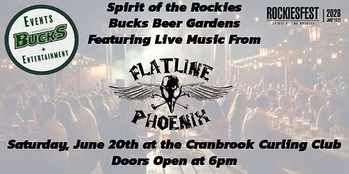 Rockin Beverage Gardens with Flatline Phoenix - Ultimate Cover Band from Calgary