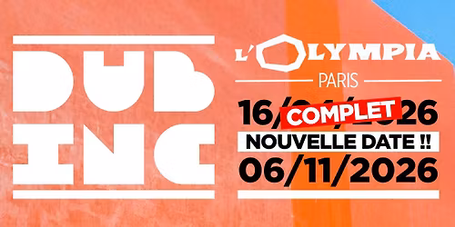 Dub inc | L'Olympia Paris