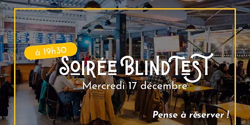Soir\u00e9e Blindtest - Chez Dub Jou\u00e9-l\u00e8s-Tours \ud83d\udcde