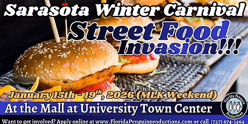 Sarasota Winter Carnival & Street Food Invasion